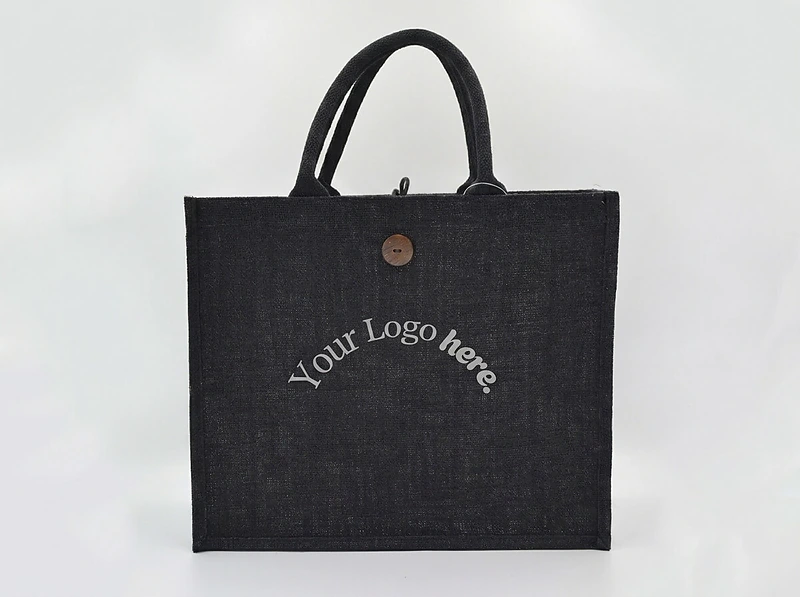 Laminated Jute Tote Bag