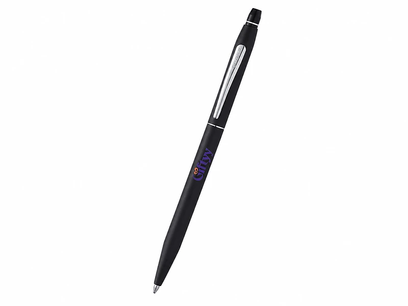 Cross Click™ Classic Black Ballpoint Pen (Blue Ink)