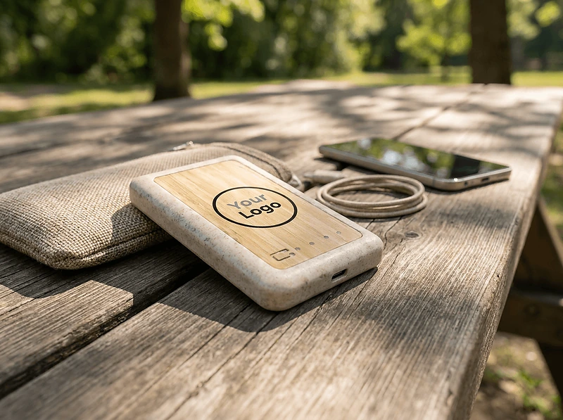 wheat straw & bamboo Powerbank
