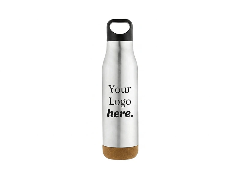 Giftology Insulated Water Bottle with Cork Base