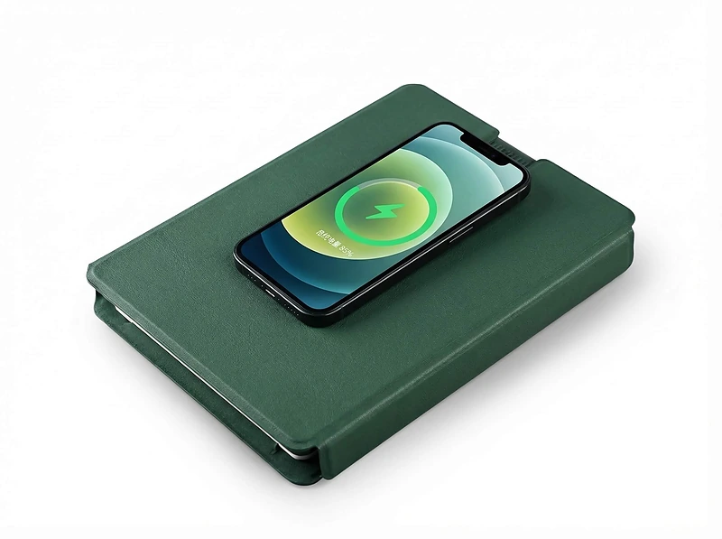 A5 Notebook with 3-in-1 MagSafe Power Bank