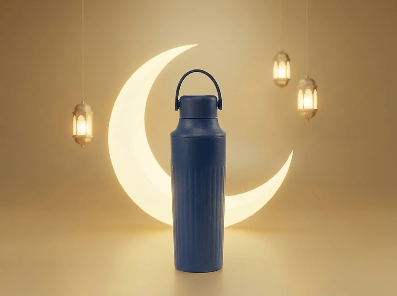 Matte Textured Double-Wall Stainless Steel Vacuum Bottle – 500 ml