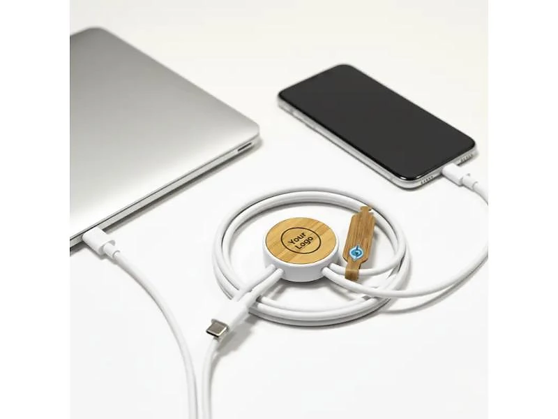 Wheat St Bamboo & Recycled TPE Charging Cable