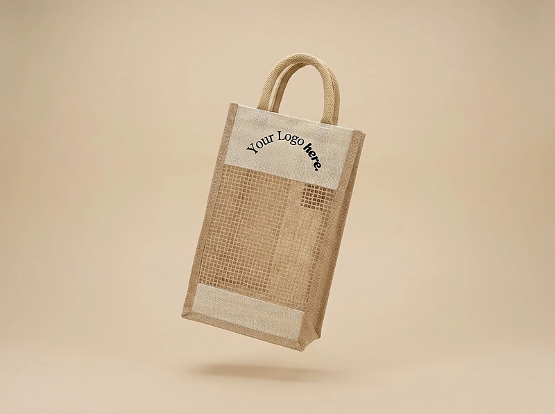 Slim Jute Gift Bag