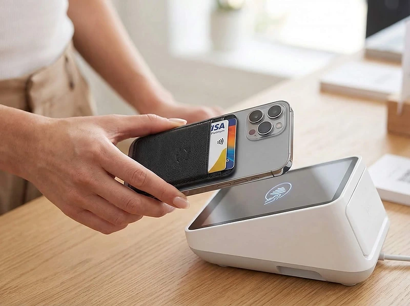 MagSafe Cardholder with NFC Digital Business Card