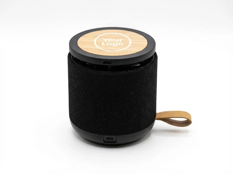 Bamboo Bluetooth Speaker and Wireless Charger