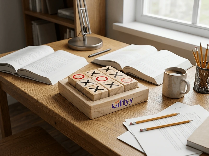 Wooden XO Game Set