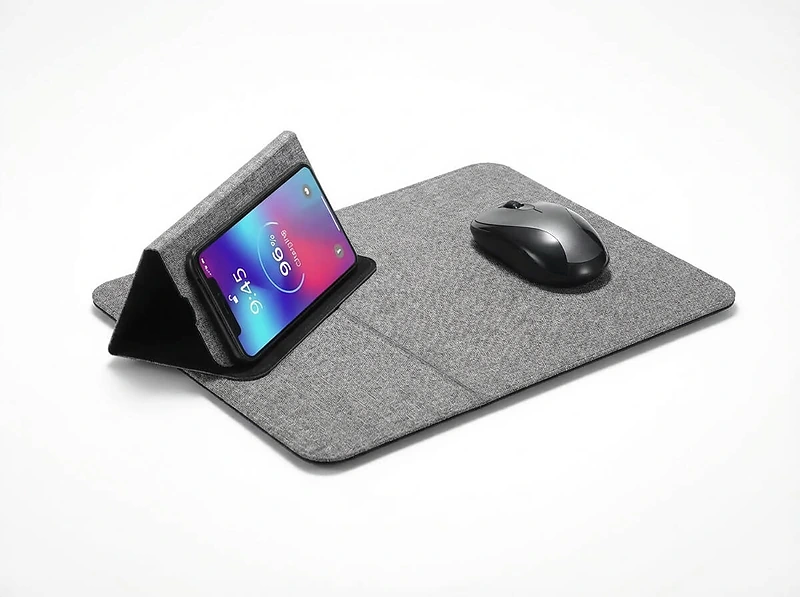 RPET Mouse Pad with Wireless Charging