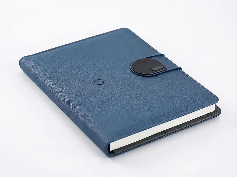 A4 Notebook Organizer with 5000mAh Power Bank