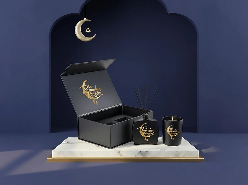 Aroma Diffuser and Candle Gift Set