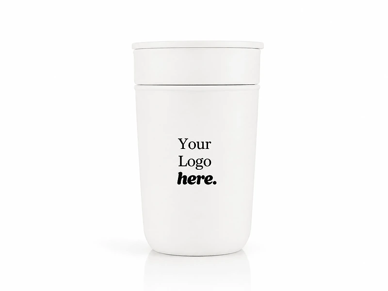 Premium Ceramic Tumbler With Recycled Protective Sleeve