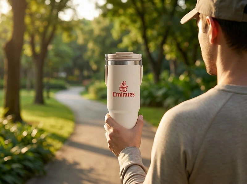Tumbler with Handle and Sipper