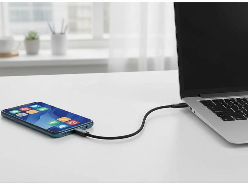 Zinc Alloy USB-C to USB-C Cable – 60W Fast Charging