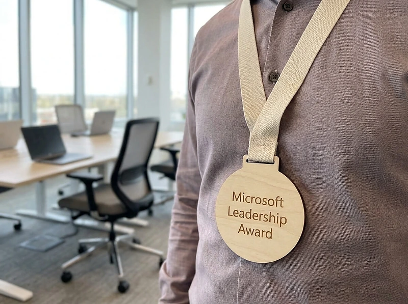 Lightweight Bamboo Medal