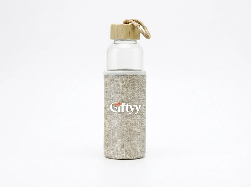 Glass Bottle With Eco Sleeve