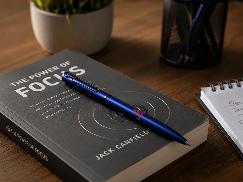 Metal Pen – Blue Ink
