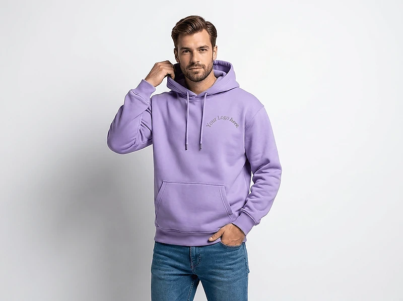 Oversized Fleece Pullover Hoodie