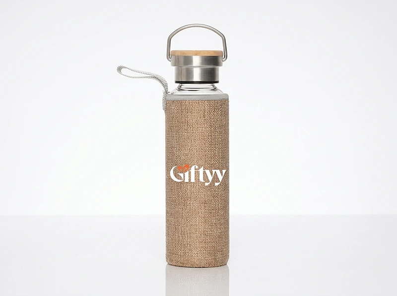 Hans Larsen Borosilicate Glass Bottle with Neo Sleeve