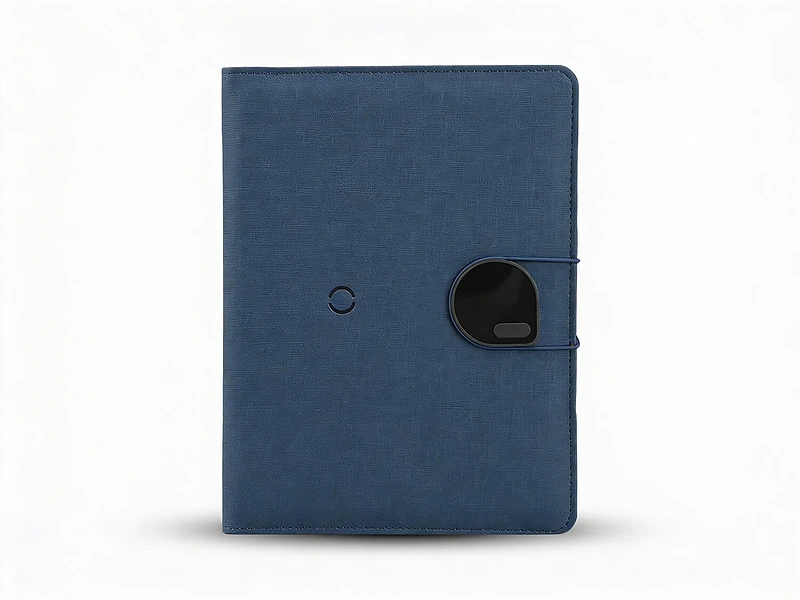 A4 Notebook Organizer with 5000mAh Power Bank