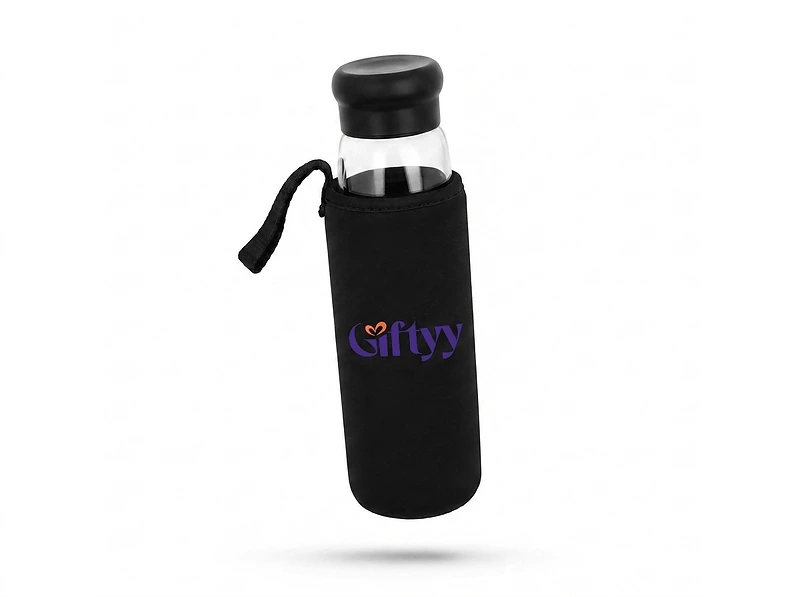 Hans Larsen Brasov Borosilicate Glass Water Bottle – 500ml
