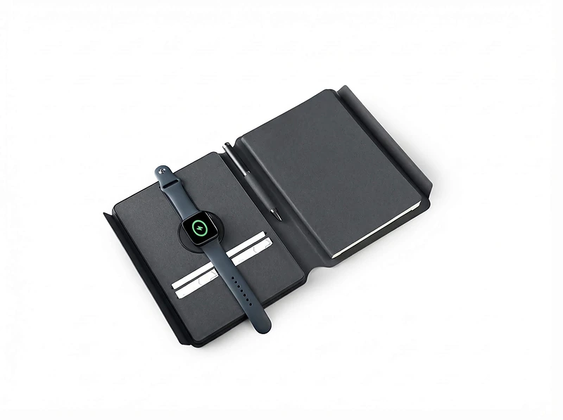 A5 Notebook with 3-in-1 MagSafe Power Bank