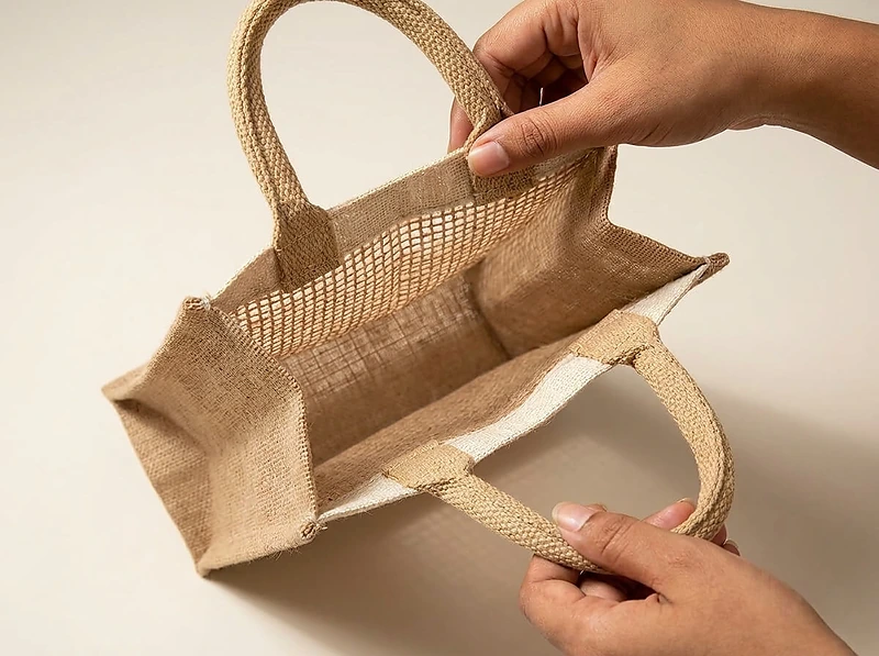 Slim Jute Gift Bag