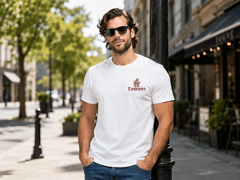 Nextt Level Bio-Washed Round Neck T-Shirt for Men