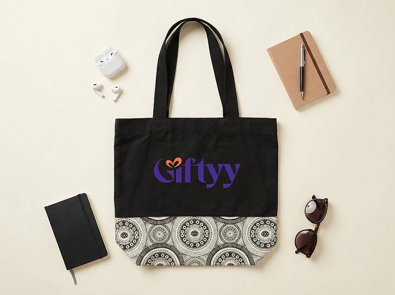 Printed Canvas Bag