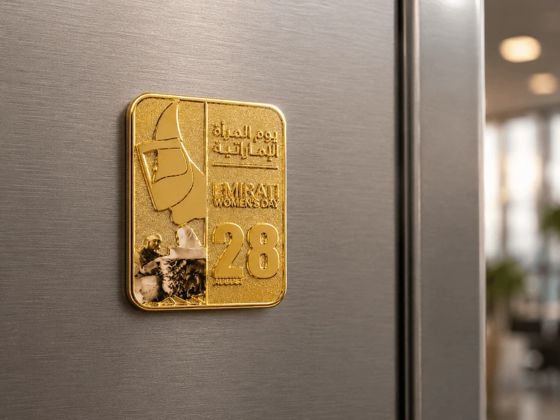 Emirati Women's Day Golden Badge in UAE