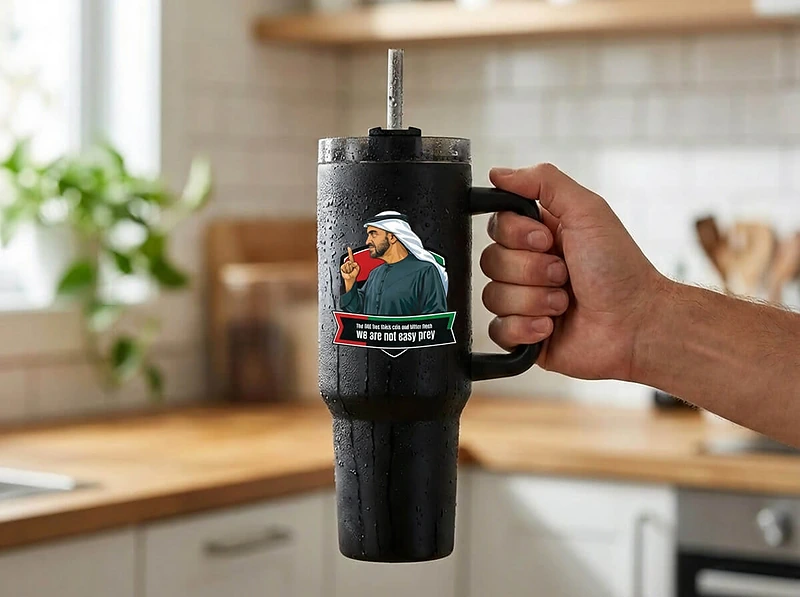 Proud of UAE Insulated Travel Tumbler