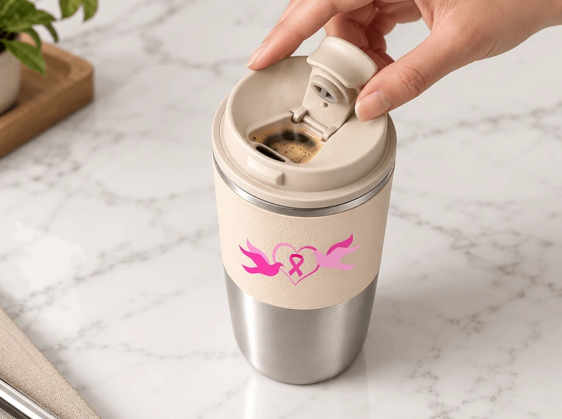 Breast Cancer Awareness Hot & Cold Mug in UAE