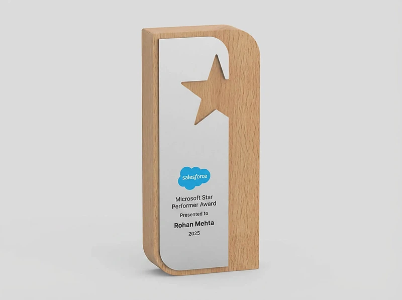 eco-neutral FSC Beech Wood Award