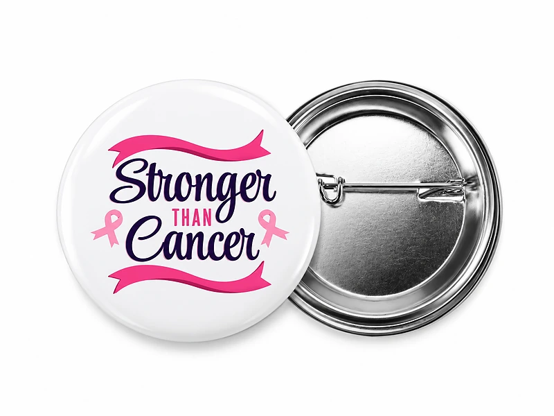 Breast Cancer Awareness Button Badges in UAE