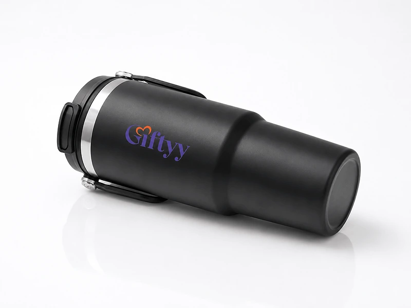 Tumbler with Handle and Sipper