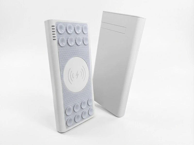 Wireless Power Bank 10000 mAh with Suction Cups