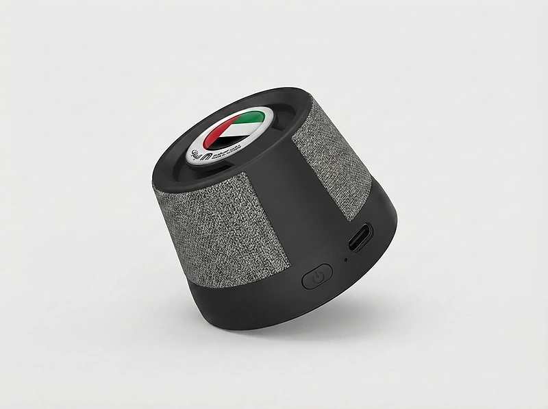 Compact Speaker with Wireless Charging
