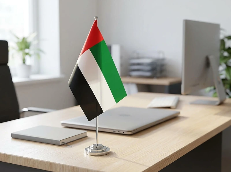 UAE Flag Table Display