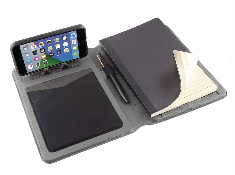 Wireless Charging Notebook with 5000mAh Power Bank