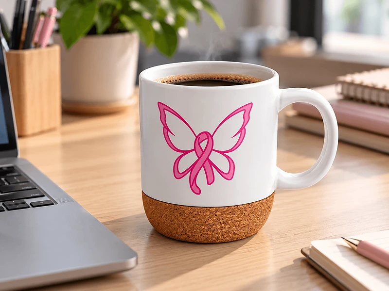 Breast Cancer Awareness Eco-Friendly Mug in UAE