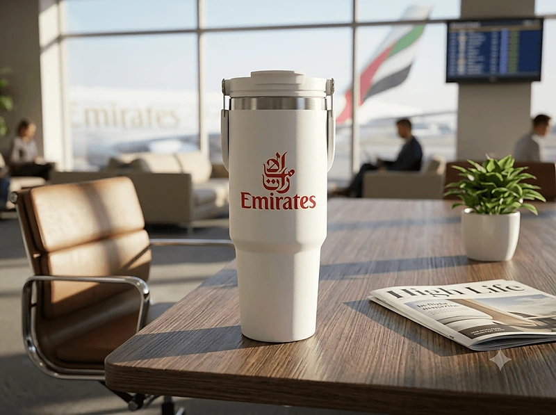 Tumbler with Handle and Sipper