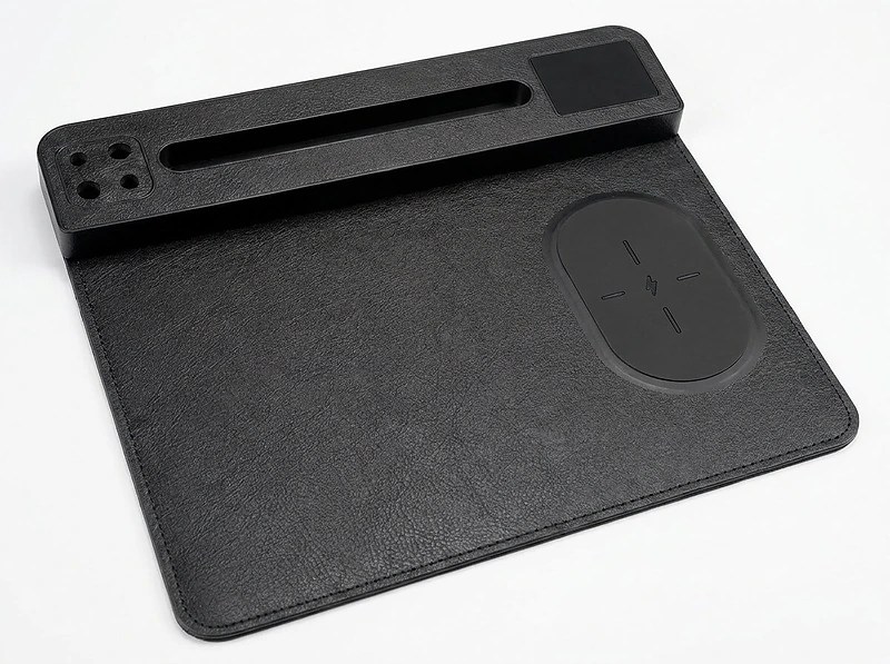 Light-Up Logo Wireless Charging Mouse Pad