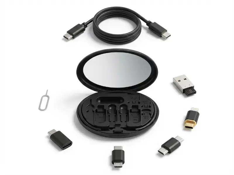 Charging Cable Set with Mirror