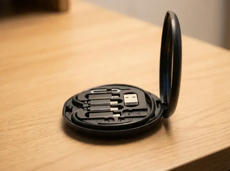 Charging Cable Set with Mirror