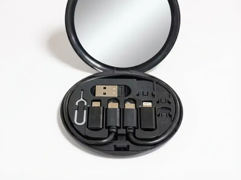 Charging Cable Set with Mirror