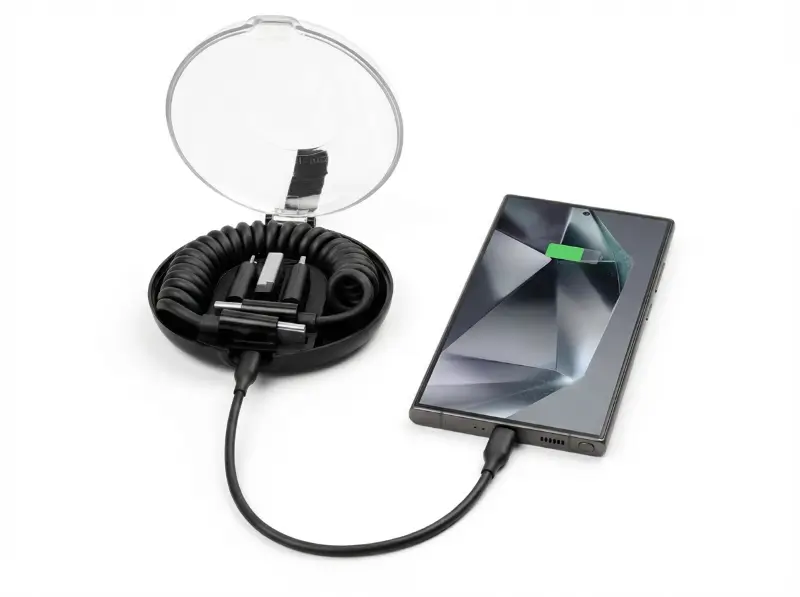 Curled Cable & Adapter Kit