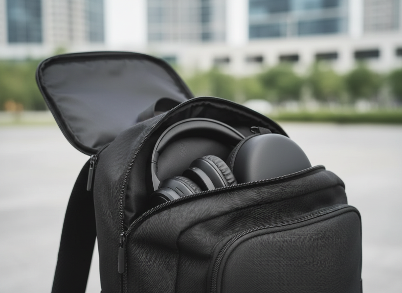 Bluetooth Headphones with EVA Carry Case