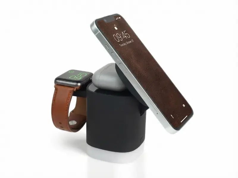 Giftology Mag 3-In-1 Compact Wireless Charger