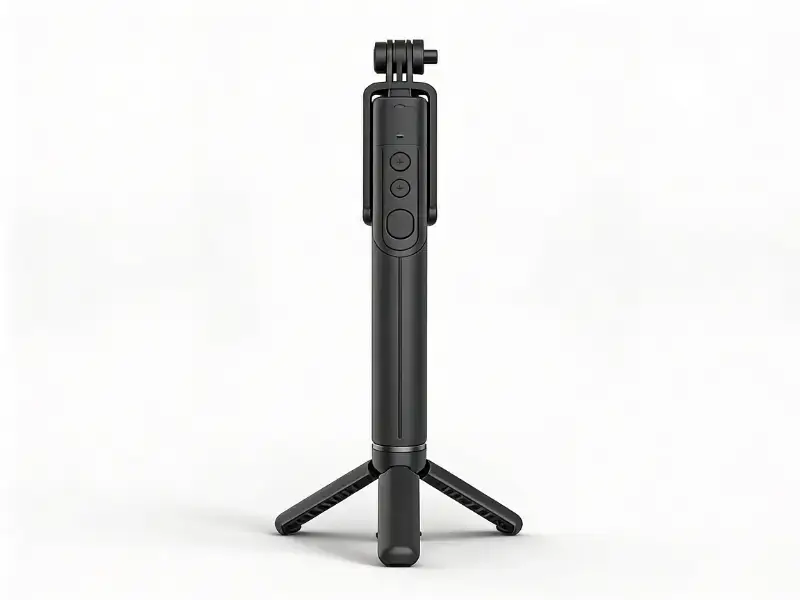 Мобильный штатив 3-в-1 с Bluetooth-палкой для селфи и кнопкой затвора камеры.