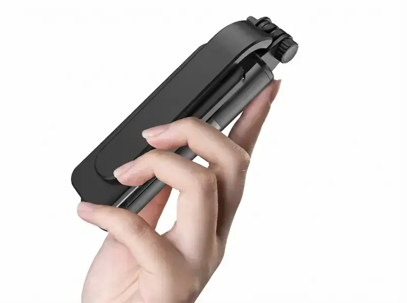 Мобильный штатив 3-в-1 с Bluetooth-палкой для селфи и кнопкой затвора камеры.