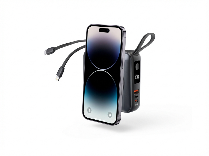 6-In-1 10000mAh Universal Powerbank & Charger